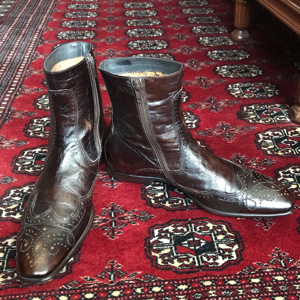 Corvari Leather Men’s Brown Boots Size 8